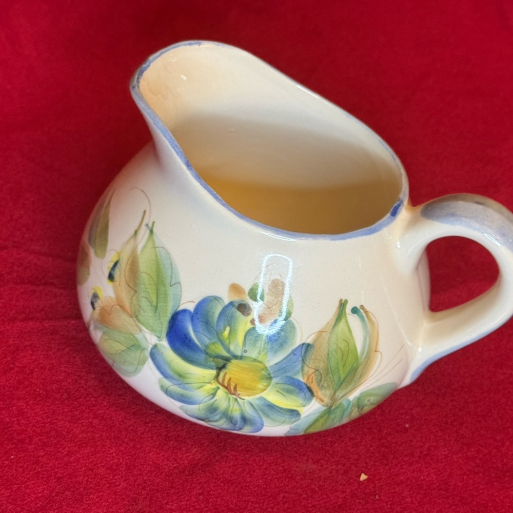 Vintage Hand Painted Portuguese Pitcher
